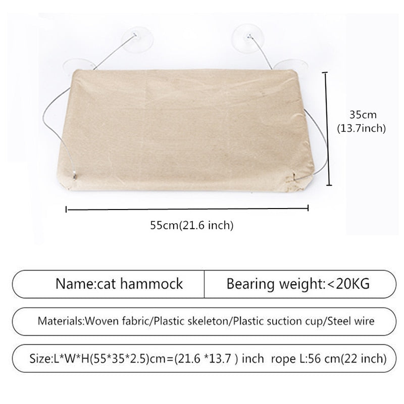 Cama suspensa para gatos