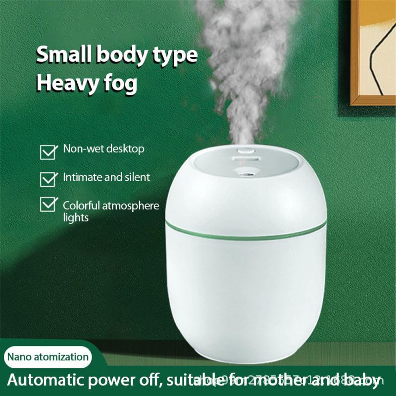 Mini Humidifier Usb For Household Use To Increase Air Humidity And Alleviate Skin Dryness Nightlight Mute Portable Desktop Small